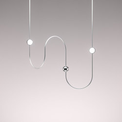 Dia Contemporary LED Chandelier Single | Suspended lights | Ovature Studios