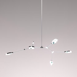 Joni Config 2 Large Contemporary LED Chandelier | Suspended lights | Ovature Studios
