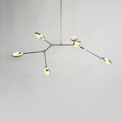 Joni Config 2 Small Contemporary LED Chandelier | Suspended lights | Ovature Studios