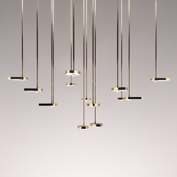 Lilly Straight Config. 1 Medium (14 Petals) | Suspended lights | Ovature Studios