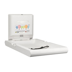 Vertical baby changing stations with Ionizer | BabyMedi | CP0016V-I Vertical baby changing stations With Ionizer | BabyMedi | CP0016H-I white finish white finish | Kids furniture | Mediclinics
