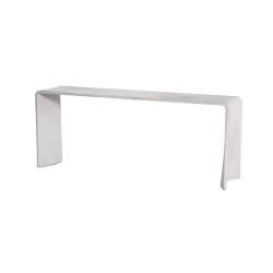Tadao Low Console Table 120 | Panel base | Forma & Cemento