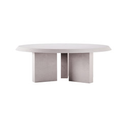 Laoban Dining Table | Tabletop round | Forma & Cemento