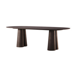Fusto Oval Dining Table | Tabletop oval | Forma & Cemento