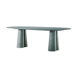 Fusto Oval Dining Table | Tabletop oval | Forma & Cemento