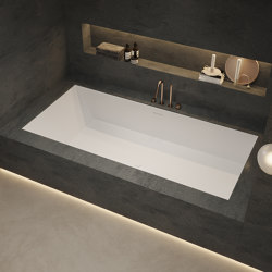CORIAN® | Cassiopeia Built-in DuPont™ Corian® Bathtub | Bathtubs | Riluxa