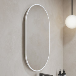 SOLID SURFACE | Cloud Solid Surface Mirror | Bath mirrors | Riluxa