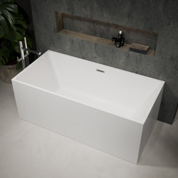 ACRYLIC | Melbourne Freestanding Acrylic Bathtub - 150cm | Bathtubs | Riluxa