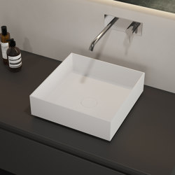 SOLID SURFACE | Zinnia Solid Surface Countertop Washbasin | Wash basins | Riluxa