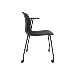 SixE 4-LEG CASTORS ARMCHAIR | Chairs | HOWE