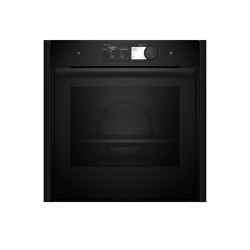 Ovens | N 90 Built-in oven with added steam function - Deep Black | Kitchen appliances | Neff