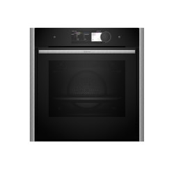 Ovens | N 90 Built-in oven with added steam function - Metallic Silver