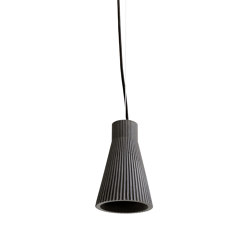 [S1] dark Hanging lamp fluted and colorful | Lámparas de suspensión | GANTlights