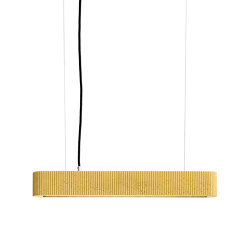 [S4] sand pendant lamp fluted and colorful | Suspensions | GANTlights