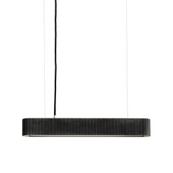 [S4] dark pendant lamp fluted and colorful | Suspensions | GANTlights