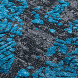 Iconic blue jewel | Formatteppiche | Miinu