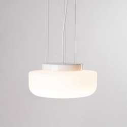 Solenne Pendant 360 White | Suspended lights | Ifö Electric