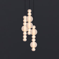 Pearls Double Chandelier 3 | Suspended lights | Formagenda