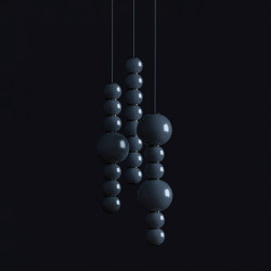 Pearls Double Chandelier 3 | Lámparas de suspensión | Formagenda