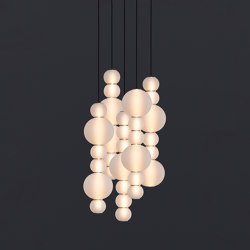 Pearls Double Chandelier 5 | Suspended lights | Formagenda