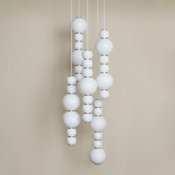 Pearls Double Chandelier 5 | Suspended lights | Formagenda