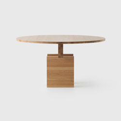 Plane Dining Table Round -  Natural | Tabletop round | Resident