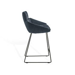 FAYE 
Counter stool with 
low arnrests | Sillas de trabajo altas | KFF