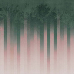 Daintree Green-Pink | Wall coverings / wallpapers | TECNOGRAFICA