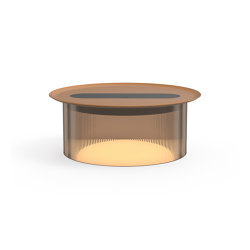 Carousel Small Table Bronze Base 12 Terracotta Tray | Table lights | Pablo