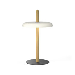 Nivel Table White Oak with White Shade | Table lights | Pablo