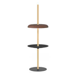 Nivel Pedestal With Tray | Tavolini alti | Pablo