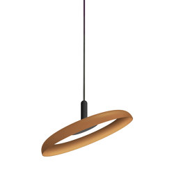 Nivel Pendant 15 Terracotta with Black Cord | Suspended lights | Pablo