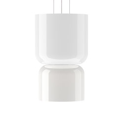 Totem Up and Down Light Opal Glass Shades  (B/A)