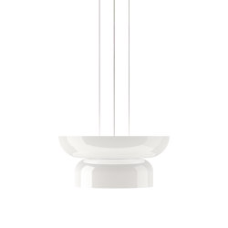 Totem Up and Down Light Opal Glass Shades  (C/D) | Suspended lights | Pablo