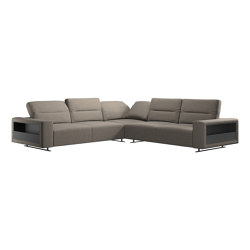 Hampton corner sofa with adjustable backrest and storage space AR00 | Sofás | BoConcept