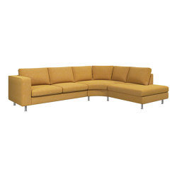 Indivi sofa with a round lounge module SV33 | Sofás | BoConcept