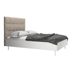 Lugano bed, slatted frame and mattress for a surcharge
GW40