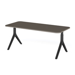 furniloop rectangular table with symmetric frame | Schreibtische | Wiesner-Hager