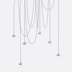 Willow 6 - Clear Drizzle | Suspended lights | Shakuff