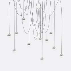 Willow 11 - Clear Drizzle | Suspended lights | Shakuff