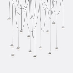 Willow 14 - Clear Drizzle | Suspended lights | Shakuff
