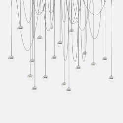 Willow 17 - Clear Drizzle | Suspended lights | Shakuff