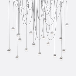 Willow 18 - Clear Drizzle | Suspended lights | Shakuff