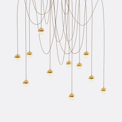 Willow 11 - Gold Drizzle | Chandeliers | Shakuff