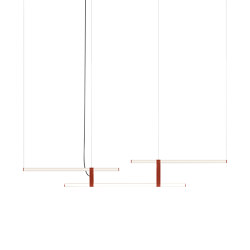 Paralela horizontal suspension | Suspended lights | Axolight
