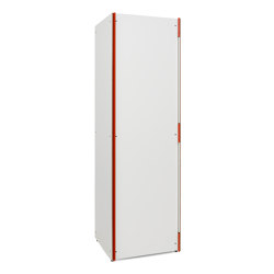 P100 | Cabinet, White / RAL 2001 red orange | Cabinets | Magazin®