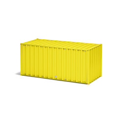 DS | Container mit Schloss - Schwefelgelb RAL 1016 | Sideboards / Kommoden | Magazin®