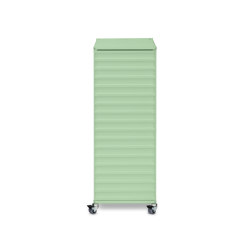 DS | Container Plus - Weißgrün RAL 6019 | Pedestals | Magazin®