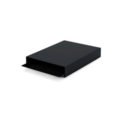 Stapler | Filing Tray, black grey RAL 7021 | Desk tidies | Magazin®