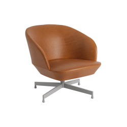 Olso Lounge Chair / Swivel Base | open base | Muuto